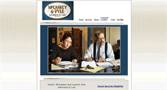 Desktop Screenshot of mccaskeylaw.com